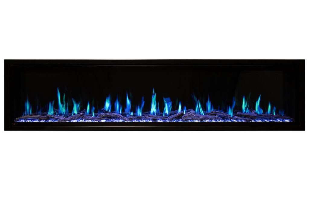Modern Flames Orion Slim 60-Inch Three-Sided Built-In Electric Fireplace - Model OR60-SLIM - ExceptionalFire