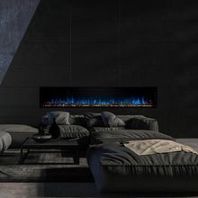 Modern Flames Orion Slim 76-Inch Three-Sided Built-In Electric Fireplace - Model OR76-SLIM - ExceptionalFire