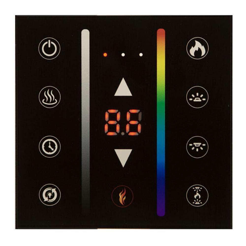 Modern Flames Orion Slim 76-Inch Three-Sided Built-In Electric Fireplace - Model OR76-SLIM - ExceptionalFire