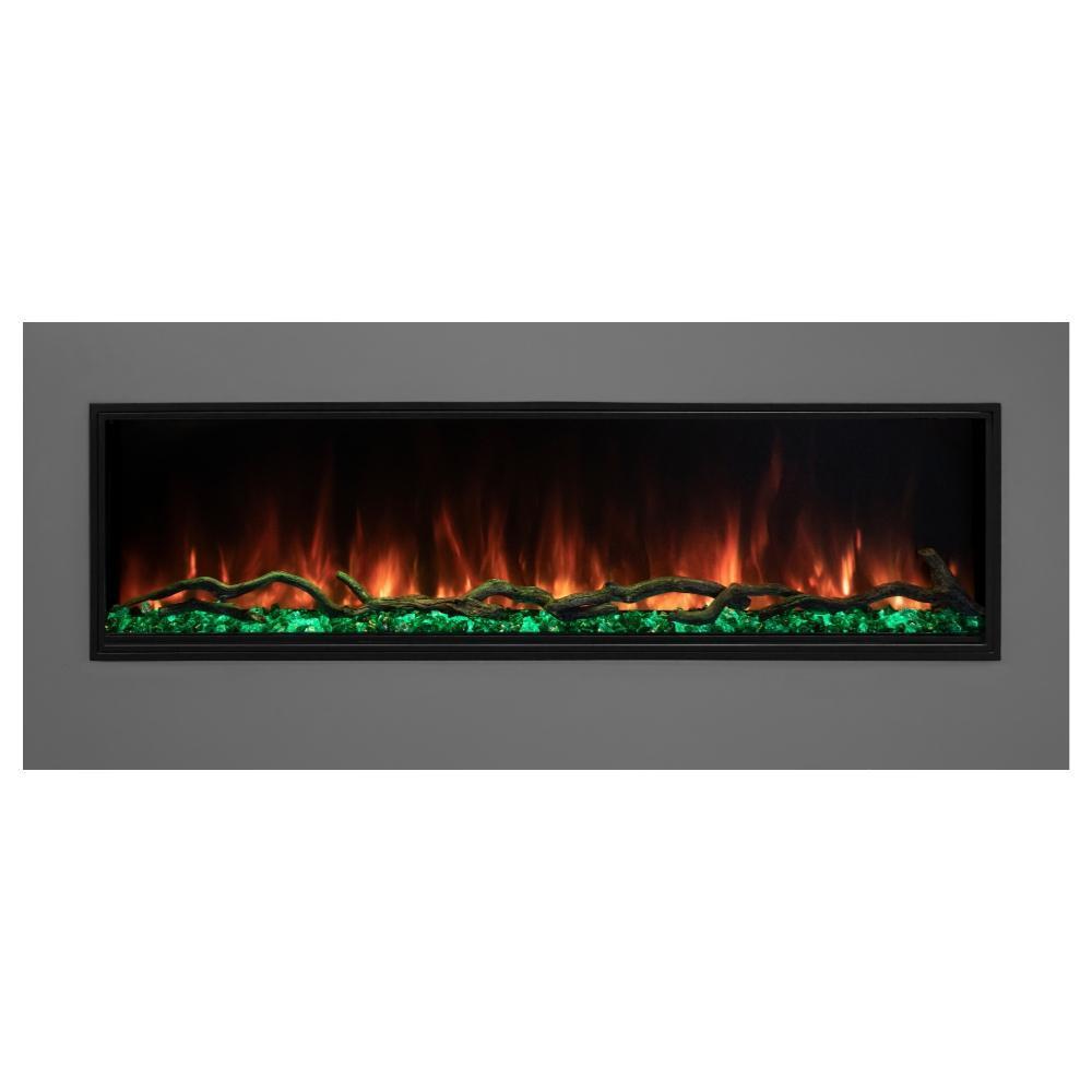 Modern Flames Orion Slim 76-Inch Three-Sided Built-In Electric Fireplace - Model OR76-SLIM - ExceptionalFire