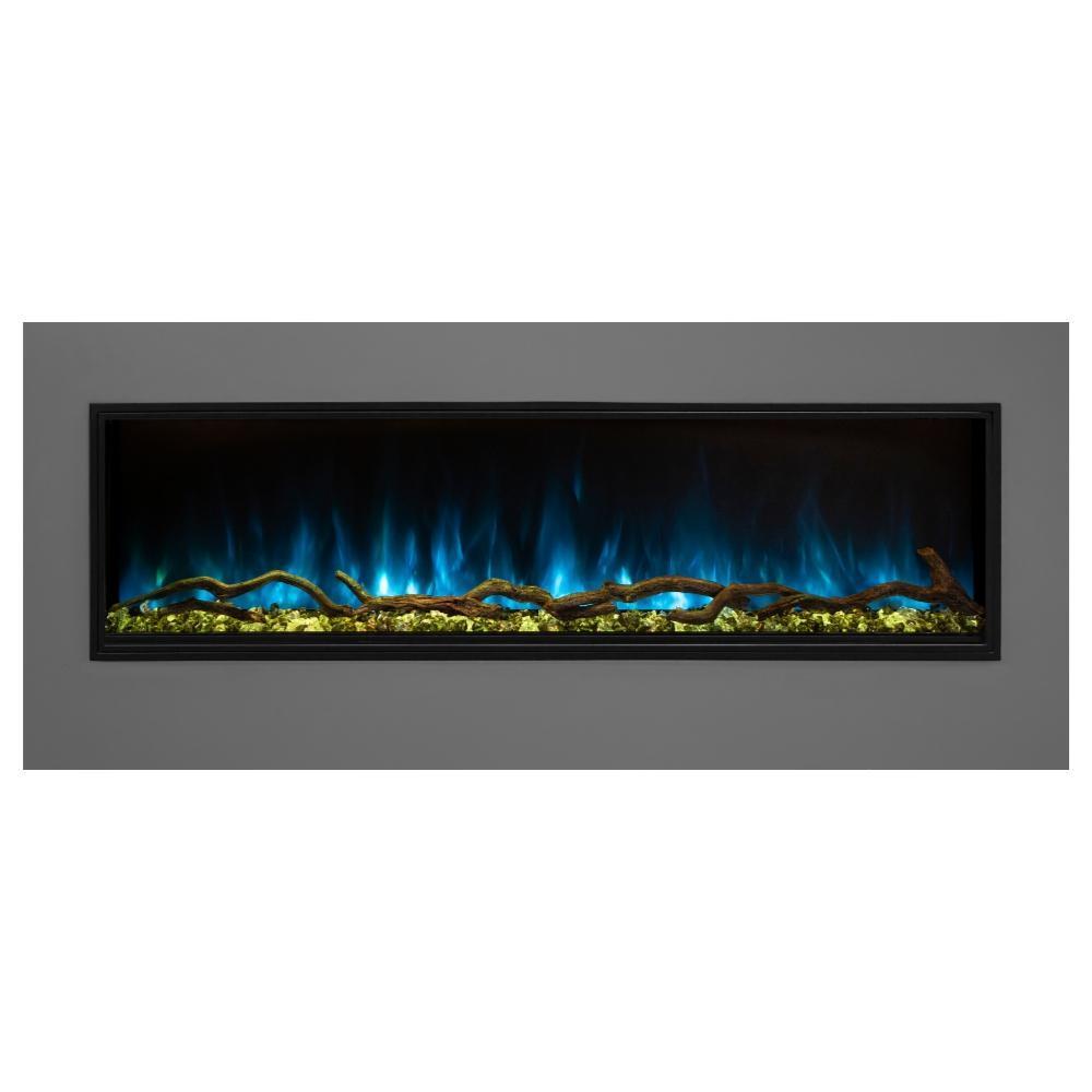 Modern Flames Orion Slim 76-Inch Three-Sided Built-In Electric Fireplace - Model OR76-SLIM - ExceptionalFire