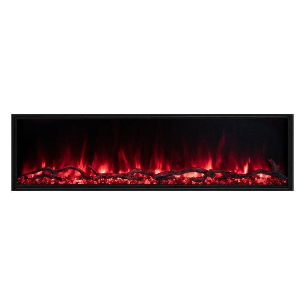 Modern Flames Orion Slim 76-Inch Three-Sided Built-In Electric Fireplace - Model OR76-SLIM - ExceptionalFire