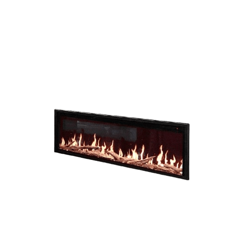 Modern Flames Orion Slim 76-Inch Three-Sided Built-In Electric Fireplace - Model OR76-SLIM - ExceptionalFire