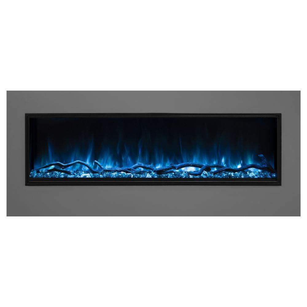 Modern Flames Orion Slim 76-Inch Three-Sided Built-In Electric Fireplace - Model OR76-SLIM - ExceptionalFire