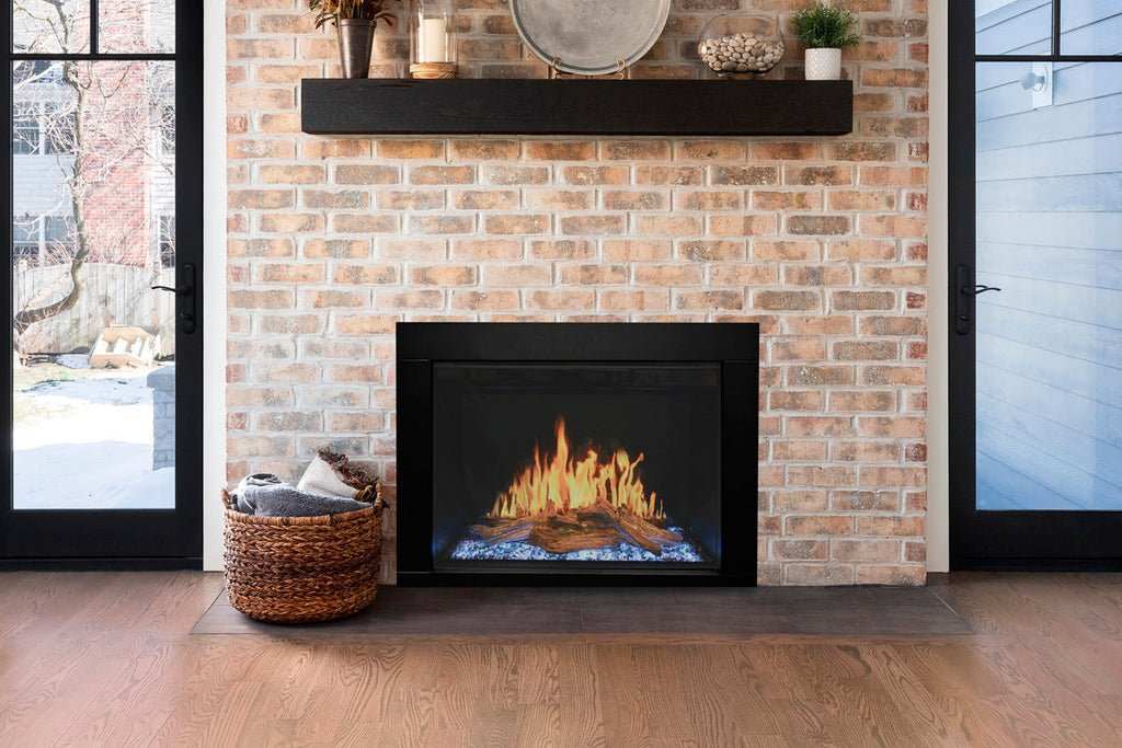 Modern Flames Orion Traditional 30" Heliovision Virtual Built-In Electric Firebox - Model OR30-TRAD - ExceptionalFire