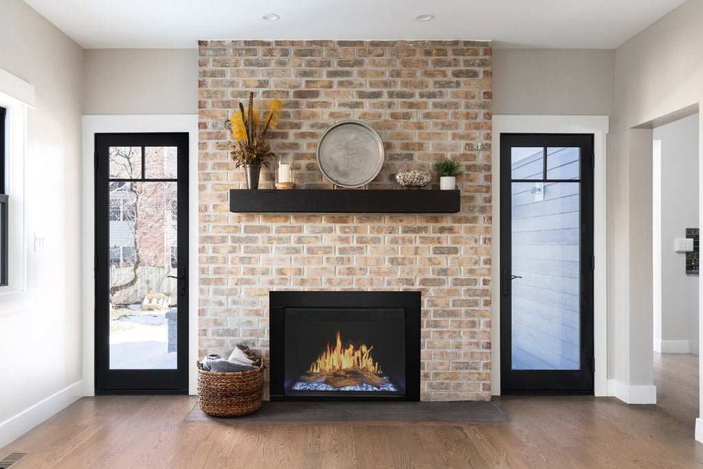 Modern Flames Orion Traditional 36" Heliovision Virtual Built-In Electric Firebox - Model OR36-TRAD - ExceptionalFire