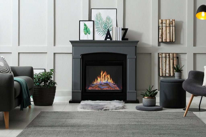 Modern Flames Orion Traditional 42" Heliovision Virtual Built-In Electric Firebox - Model OR42-TRAD - ExceptionalFire
