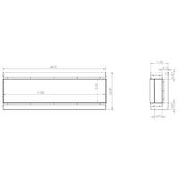 Modern Flames RS-3626 RedStone 36-Inch Built-In Electric Fireplace - Model RS-3626 - ExceptionalFire