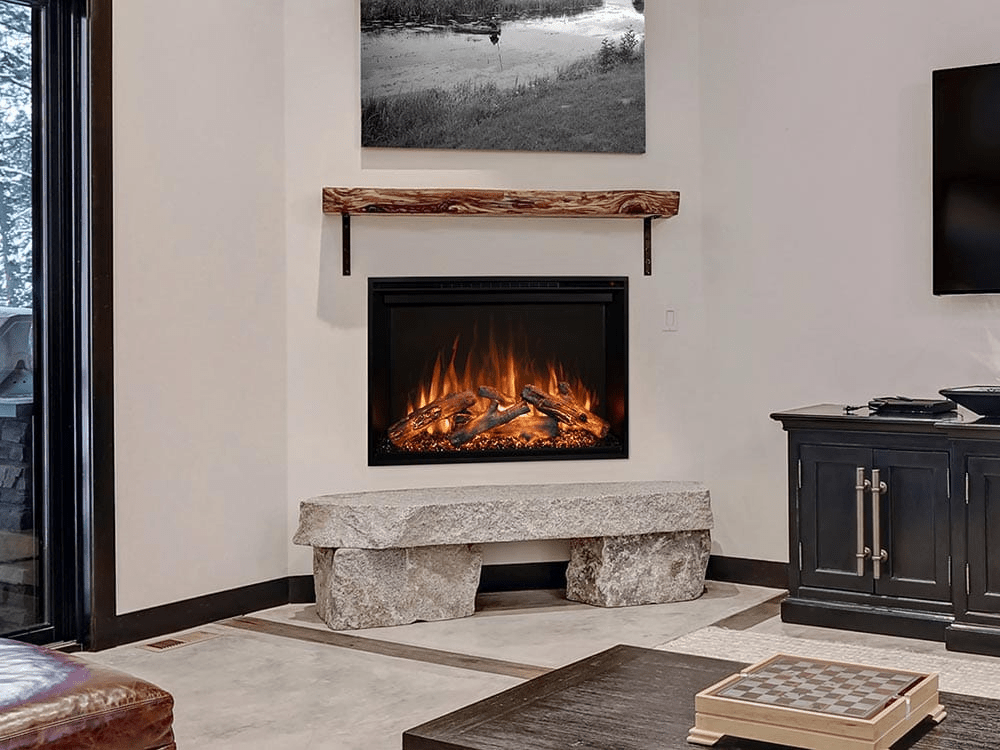 Modern Flames RS-3626 RedStone 36-Inch Built-In Electric Fireplace - Model RS-3626 - ExceptionalFire
