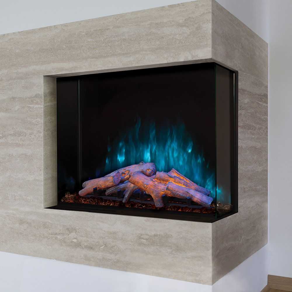 Modern Flames Sedona Pro Multi 30-Inch Three-Sided Built-In Electric Fireplace Corner (L/R) - Model SPM-3026 -ExceptionalFire