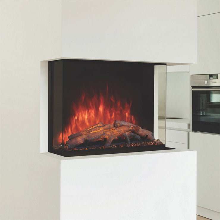 Modern Flames Sedona Pro Multi 30-Inch Three-Sided Built-In Electric Fireplace Corner (L/R) - Model SPM-3026 -ExceptionalFire