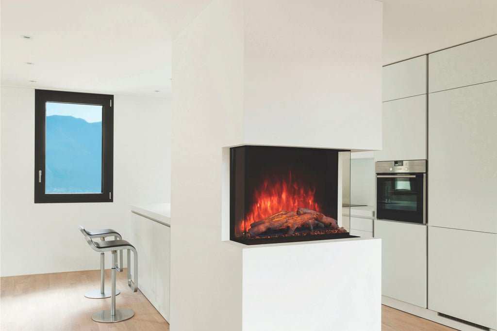 Modern Flames Sedona Pro Multi 36" 3-Sided / 2-Sided Built In Electric Firebox - Model SPM-3626 - ExceptionalFire