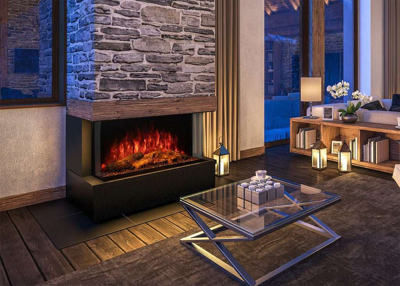Modern Flames Sedona Pro Multi 36" 3-Sided / 2-Sided Built In Electric Firebox - Model SPM-3626 - ExceptionalFire