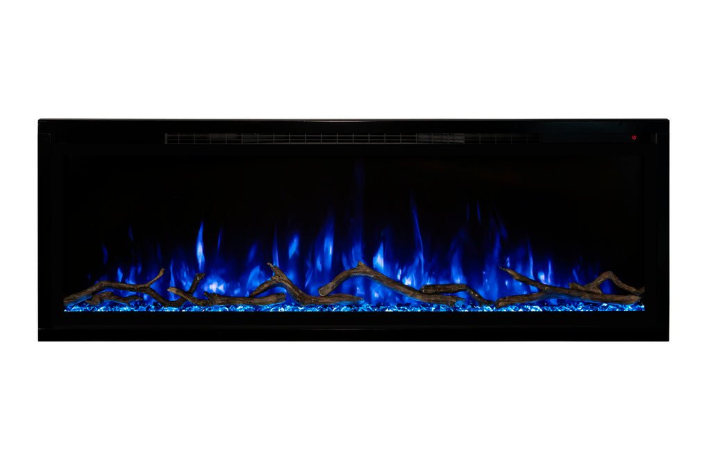 Modern Flames Spectrum Slimline 74-Inch Electric Fireplace - Model SPS-74B - ExceptionalFire