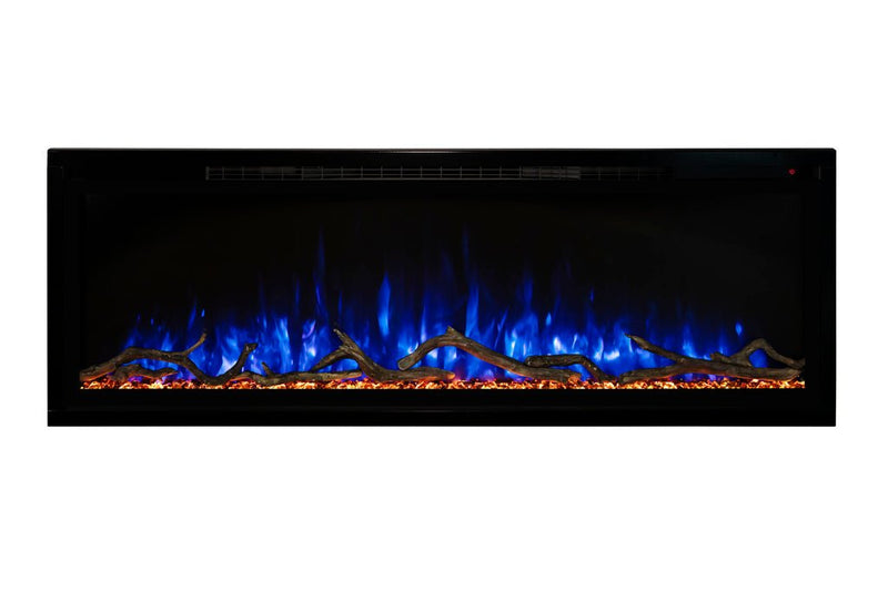 Modern Flames Spectrum Slimline 74-Inch Electric Fireplace - Model SPS-74B - ExceptionalFire