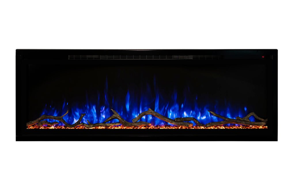 Modern Flames Spectrum Slimline 74-Inch Electric Fireplace - Model SPS-74B - ExceptionalFire