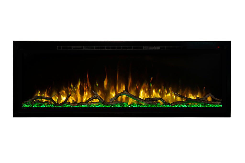 Modern Flames Spectrum Slimline 74-Inch Electric Fireplace - Model SPS-74B - ExceptionalFire