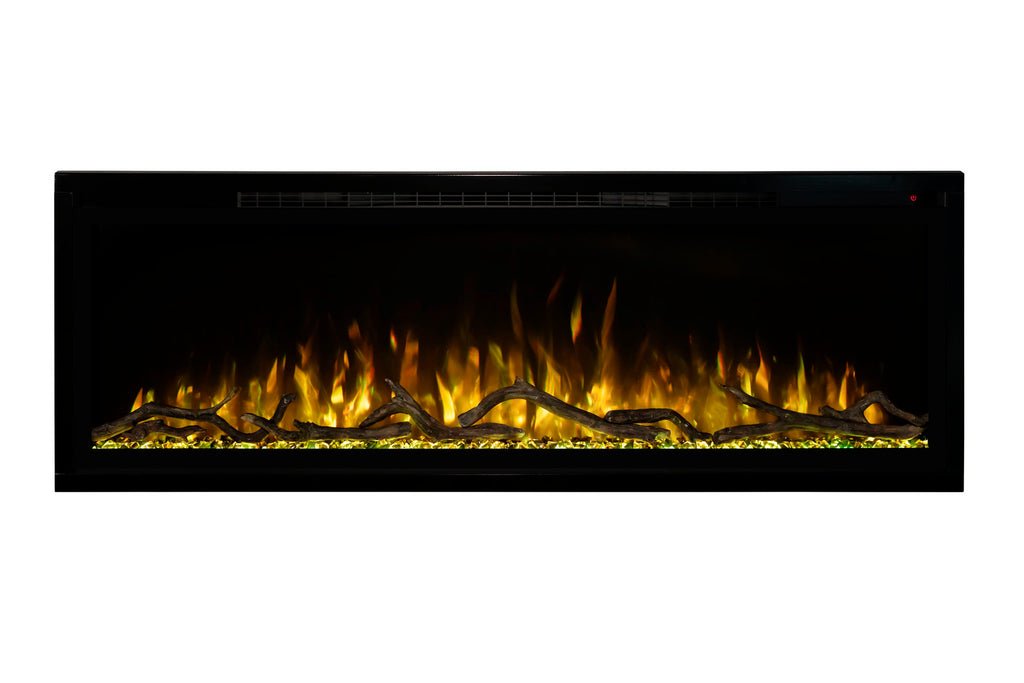 Modern Flames Spectrum Slimline 74-Inch Electric Fireplace - Model SPS-74B - ExceptionalFire