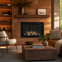 Montigo Delray Square 38" Direct Vent Gas Fireplace - Model Delray Square 38 — lifestyle