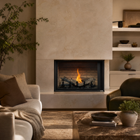 Montigo Divine Corner 38" 2-Sided Direct Vent Gas Fireplace - Model H38DFCL/CR — lifestyle
