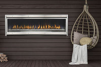Montigo Mahana 42" Outdoor Vent-Free Linear Gas Fireplace - Model PL42VO