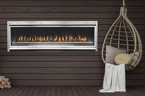 Montigo Mahana 60" Outdoor Vent-Free Linear Gas Fireplace - Model PL60VO
