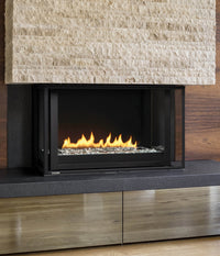 Montigo Divine Bay 38" 3-Sided Linear Direct Vent Gas Fireplace - Model HL38DFPRC