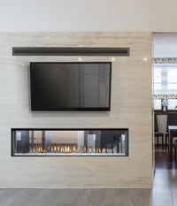 Montigo Distinction 63" See-Through Direct Vent Gas Fireplace - Model D6315 ST