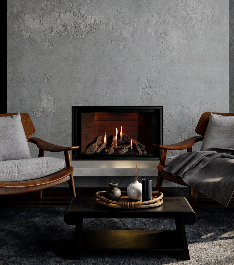Montigo Delray Square 34" Direct Vent Gas Fireplace - Model Delray Square 34