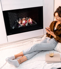 Montigo Delray Square 38" Direct Vent Gas Fireplace - Model Delray Square 38