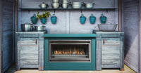 Montigo Mahana 42" Outdoor Vent-Free Linear Gas Fireplace - Model PL42VO
