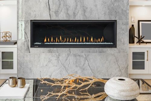 Montigo Delray 48" Direct Vent Linear Gas Fireplace - Model Delray 48
