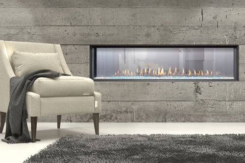 Montigo Distinction 36" See-Through Direct Vent Gas Fireplace - Model D3615 ST