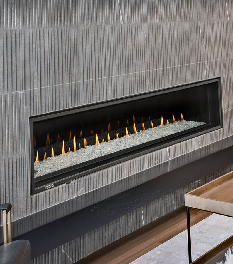 Montigo Delray 72" Direct Vent Linear Gas Fireplace - Model Delray 72