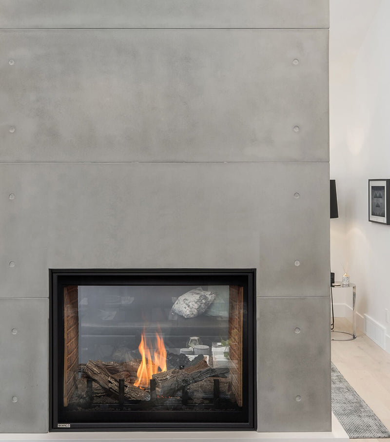 Montigo Divine 38" See-Through Direct Vent Gas Fireplace - Model H38FSD