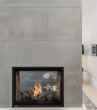 Montigo Divine 38" See-Through Direct Vent Gas Fireplace - Model H38FSD