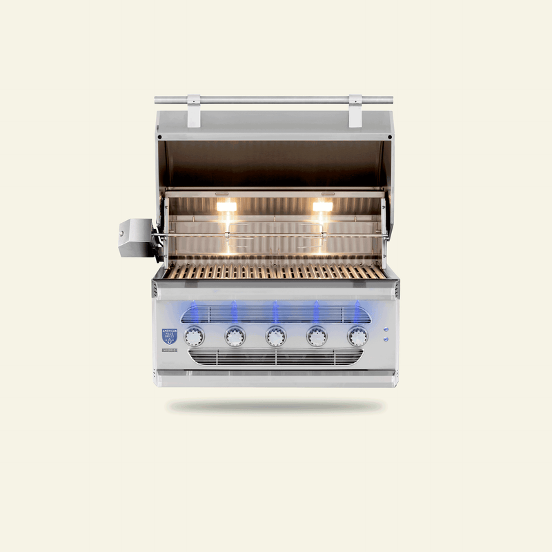 American Made Grills Muscle 36" Built-In Hybrid Grill