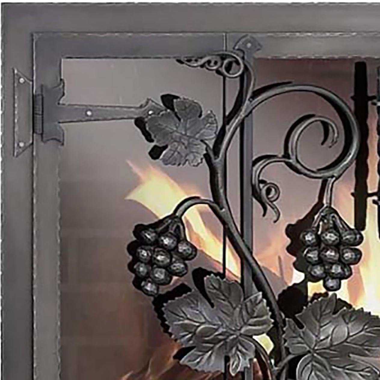 Napa Valley - Masonry & Prefab Fireplace Glass Doors - ExceptionalFire