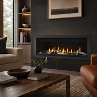 Napoleon Ascent 56" Direct Vent Linear Gas Fireplace — lifestyle