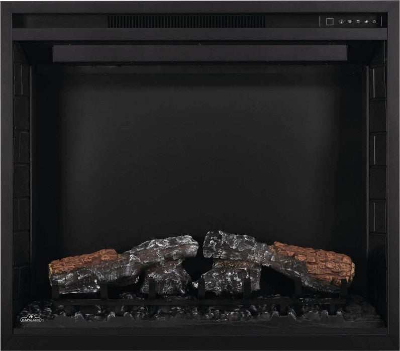 Napoleon Element™ 36 Built-in Electric Fireplace - Model NEFB36H-BS-1 - ExceptionalFire