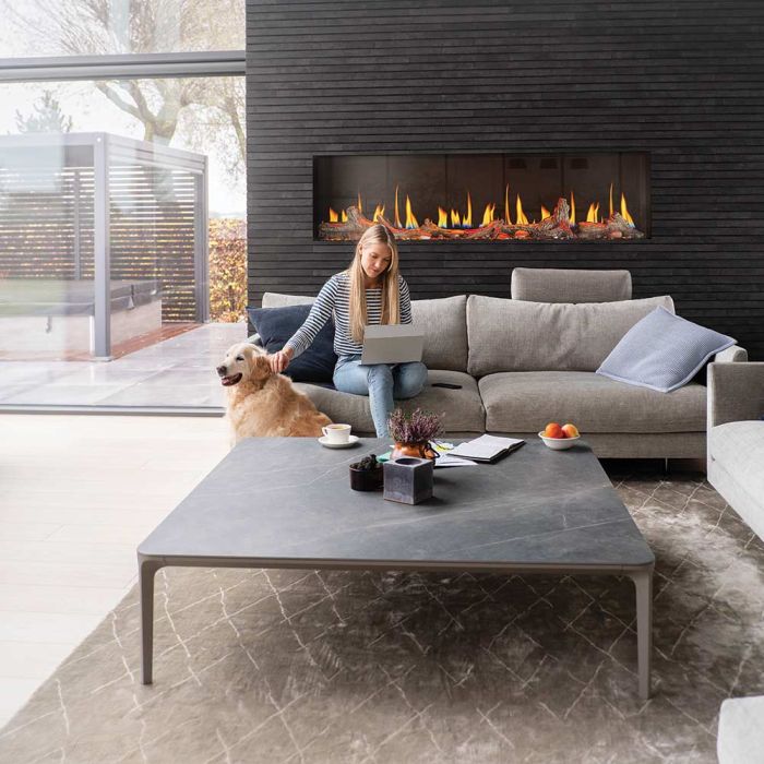 Napoleon Luminex Series Remarkable Built-In LCD Electric Fireplace - Model NEFL65LCD-3SV - ExceptionalFire