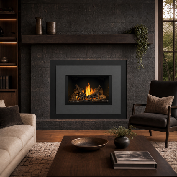 Napoleon Oakville 3 29" Direct Vent Gas Fireplace Insert — lifestyle