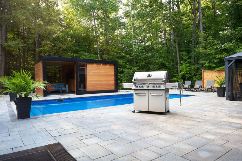 Napoleon Prestige PRO 665 RSIB Gas Grill with Infrared Side & Rear Burners - Stainless Steel