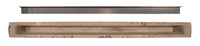 Natural Cut Stone Non-Combustible Mantel Shelf DUSK Finish - ExceptionalFire