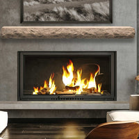 Natural Cut Stone Non-Combustible Mantel Shelf DUSK Finish - ExceptionalFire