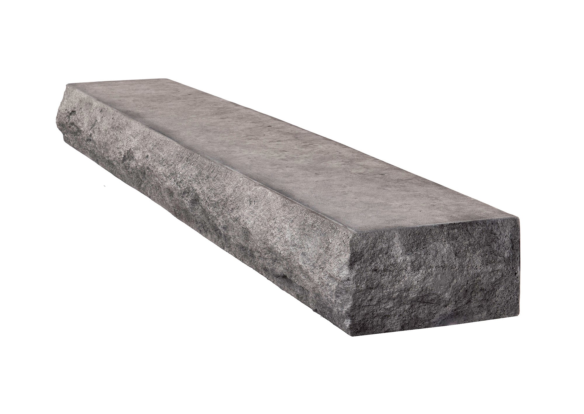 Natural Cut Stone Non-Combustible Mantel Shelf Greystone finish - ExceptionalFire