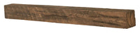New River Weathered Beam Non-Combustible Mantel Shelf FIELDSTONE Finish - ExceptionalFire
