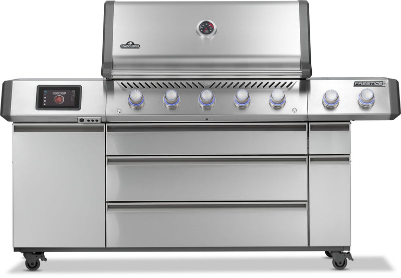 Napoleon Prestige PRO 665 Elite Gas Grill with Smart Technology & Electric Smoker Box