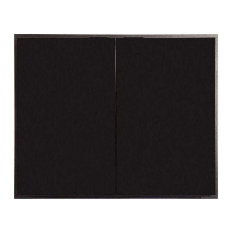 Odyssey - Masonry & Prefab Midnight Black Fireplace Glass Doors - ExceptionalFire