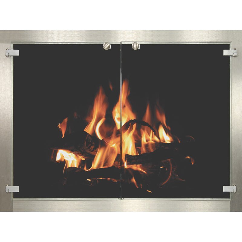 OpenView - Masonry & Prefab Fireplace Doors - ExceptionalFire